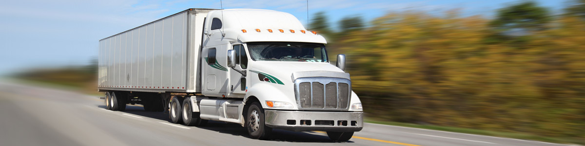 truck on highway